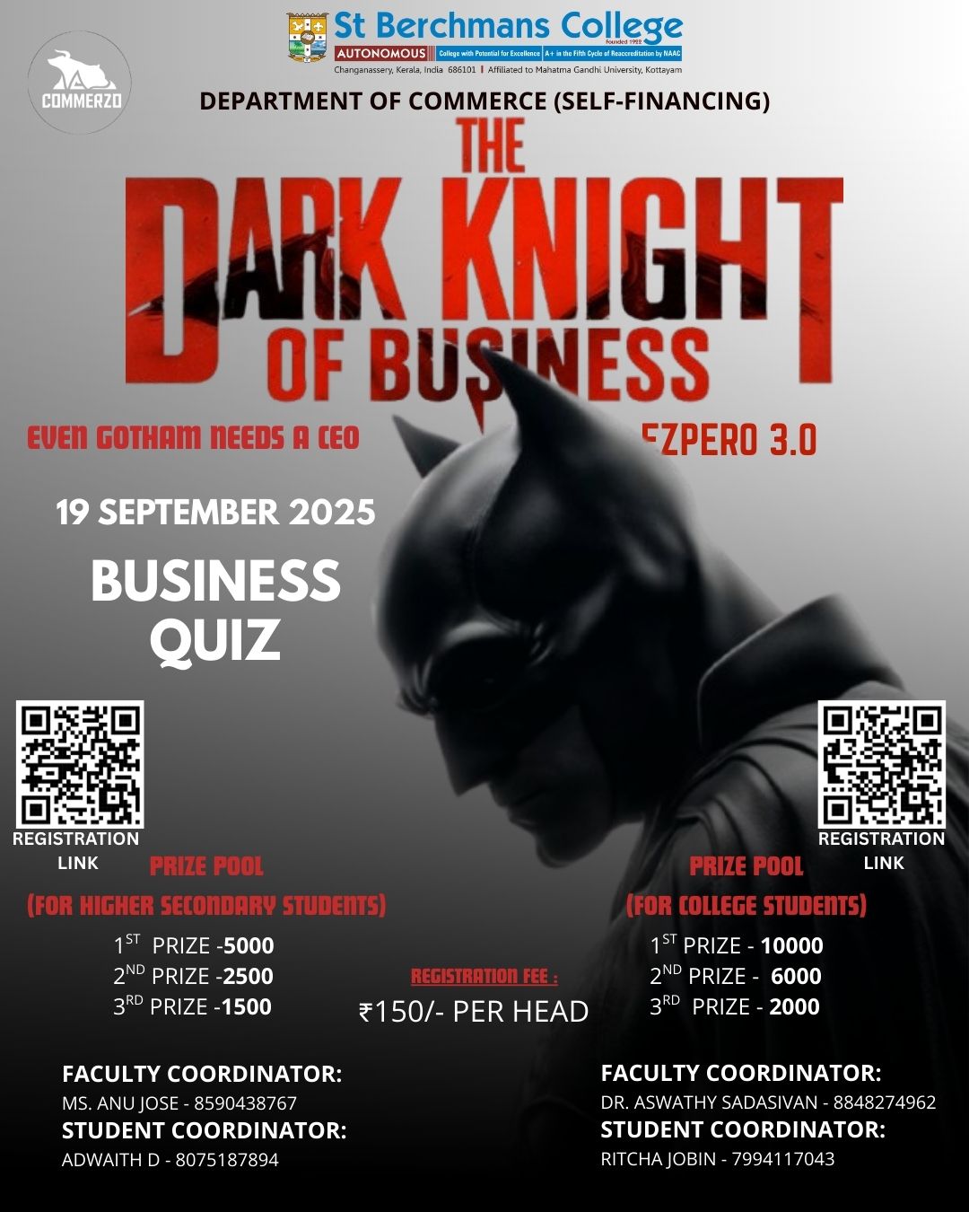 Business Quiz (College) Poster