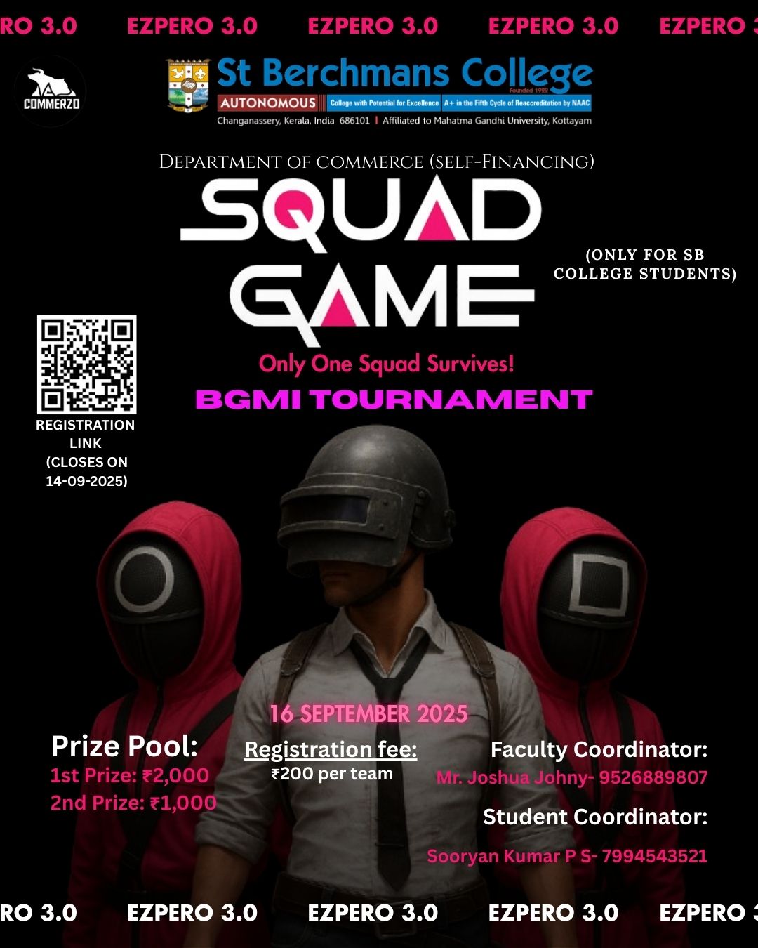 BGMI Tournament Poster